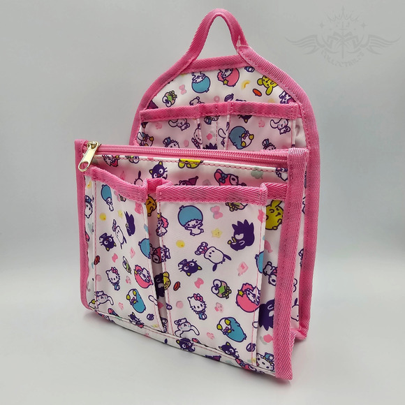 Sanrio Hello Kitty & Friends Allover Print Mini Backpack Bag Organizer New - Picture 3 of 8